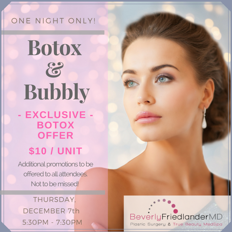 Botox & Bubbly Holiday Party - Hip New Jersey