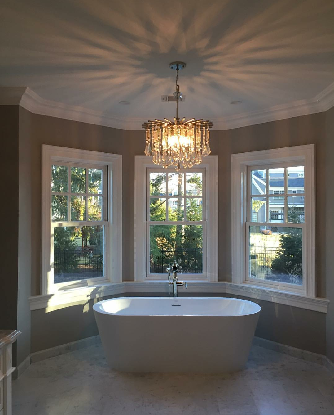 On Trend: Bathroom Chandeliers On Trend: Bathroom Chandeliers