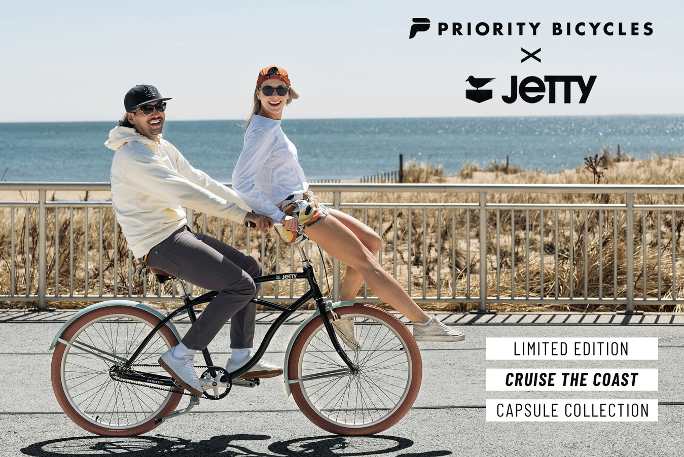 Cruise the Coast with Jetty and Priority Bicycles